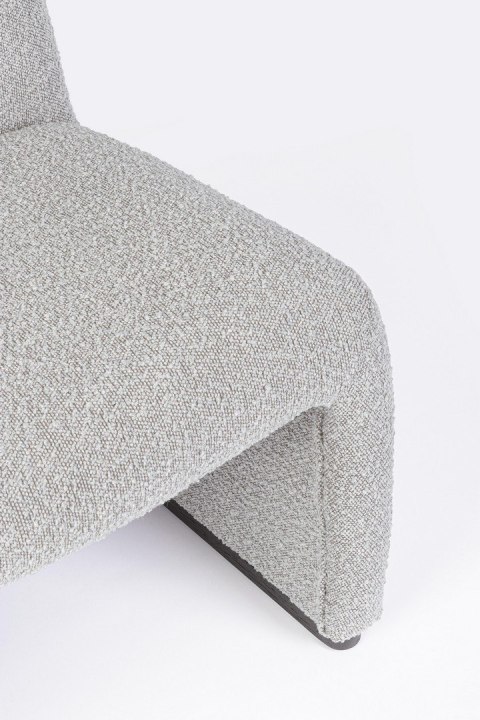 BIZZOTTO fotel BASSILLA szary