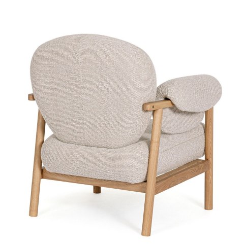 BIZZOTTO fotel CALISTA beżowy