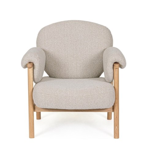 BIZZOTTO fotel CALISTA beżowy