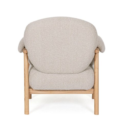 BIZZOTTO fotel CALISTA beżowy