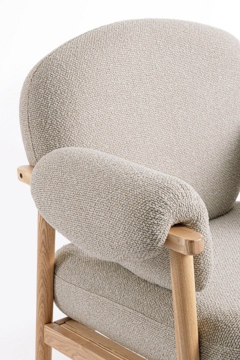 BIZZOTTO fotel CALISTA beżowy