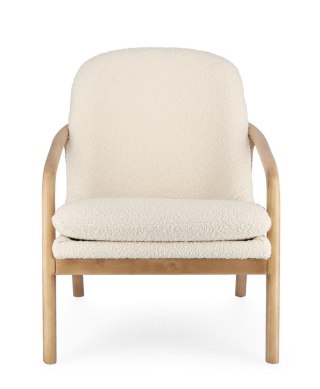 BIZZOTTO fotel ELAIDE biały