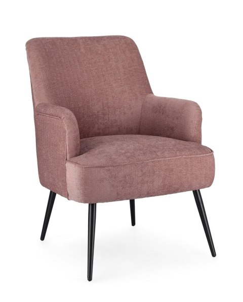 BIZZOTTO fotel ERNESTINE ARM różowy