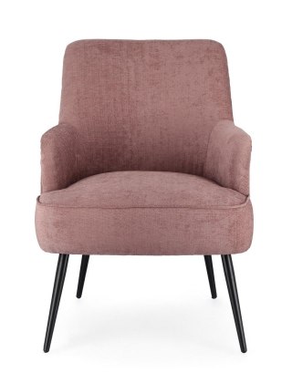 BIZZOTTO fotel ERNESTINE ARM różowy