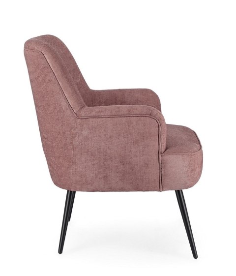 BIZZOTTO fotel ERNESTINE ARM różowy
