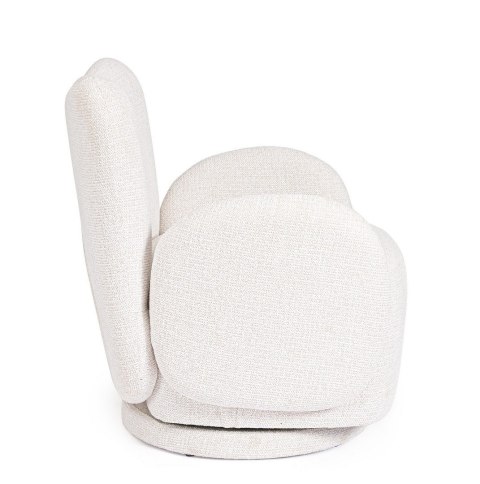 BIZZOTTO fotel obrotowy HARPER biały