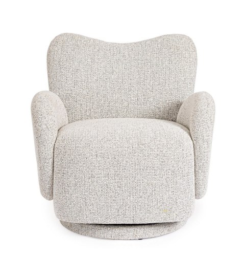 BIZZOTTO fotel obrotowy HARPER szary