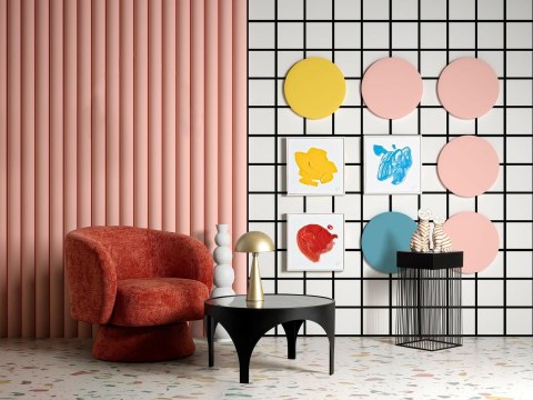 Bizzotto BIZZOTTO fotel obrotowy JULIENNE czerwony