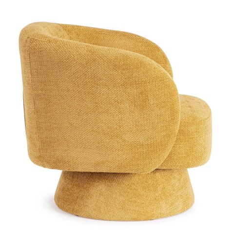 BIZZOTTO fotel obrotowy JULIENNE żółty