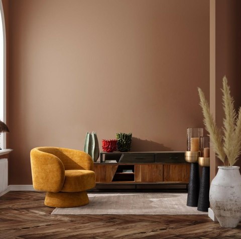 BIZZOTTO fotel obrotowy JULIENNE żółty