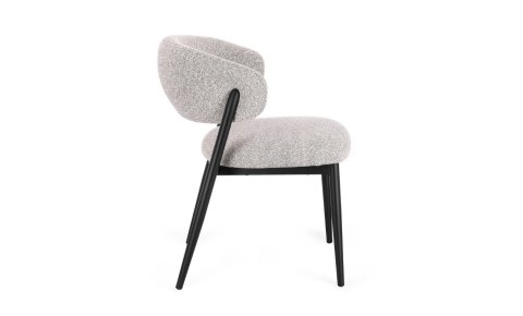 BIZZOTTO krzesło CASSANDRA czarne / szare