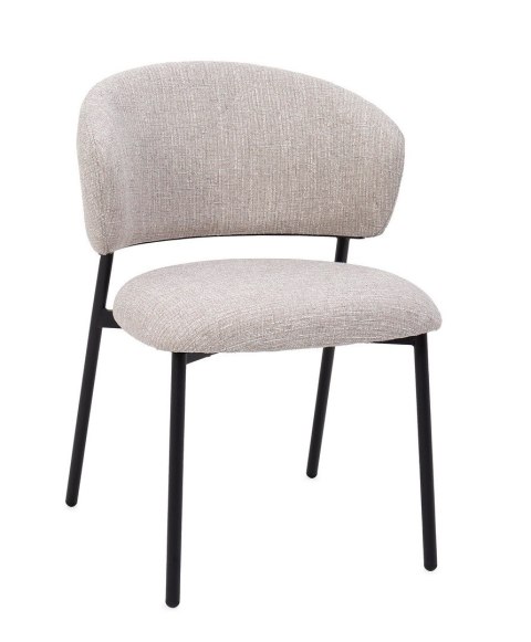 Bizzotto BIZZOTTO krzesło PRISCA czarne / szare