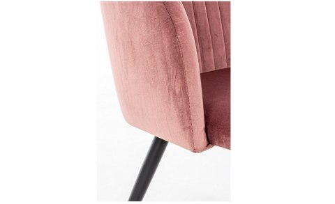 BIZZOTTO krzesło QUEEN VELVET różowe