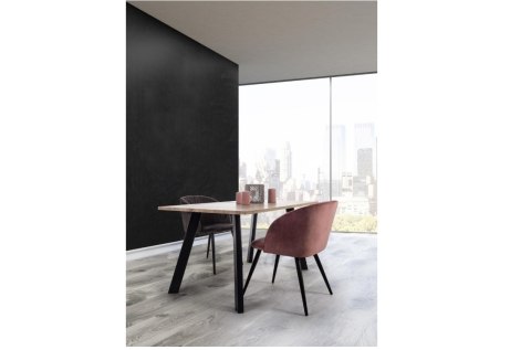 BIZZOTTO krzesło QUEEN VELVET szare