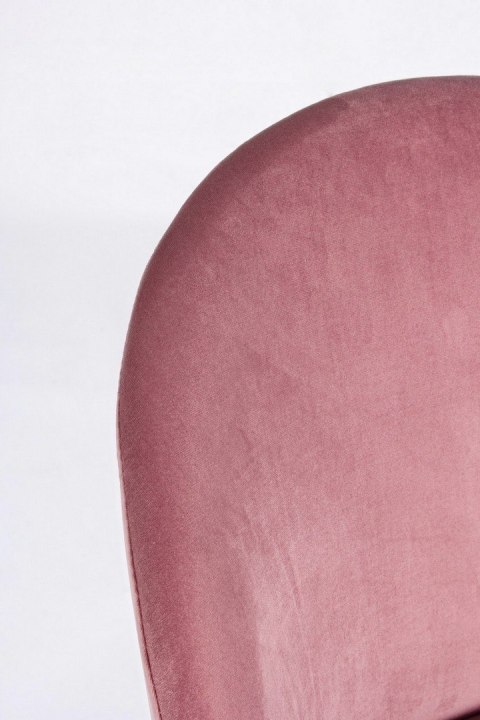 BIZZOTTO krzesło barowe CARRY VELVET różowe