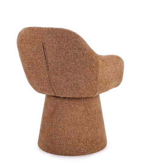 BIZZOTTO krzesło obrotowe ANTARA ARM brązowe