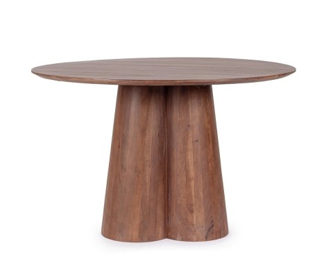 BIZZOTTO stół jadalniany NASSOR 120 brązowy