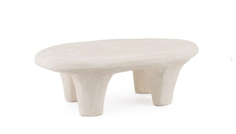 Bizzotto BIZZOTTO stolik kawowy ALBIN 102x62 beżowy