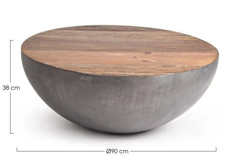 Bizzotto BIZZOTTO stolik kawowy LANCASTER 90 szary