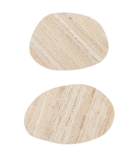 Bizzotto BIZZOTTO zestaw stolików YANISHA brązowy