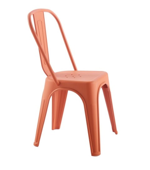 King Home Krzesło TOWER PARIS PP pomarańczowe