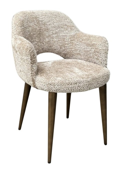 RICHMOND krzesło DELPHINA ARM - trudnopalne