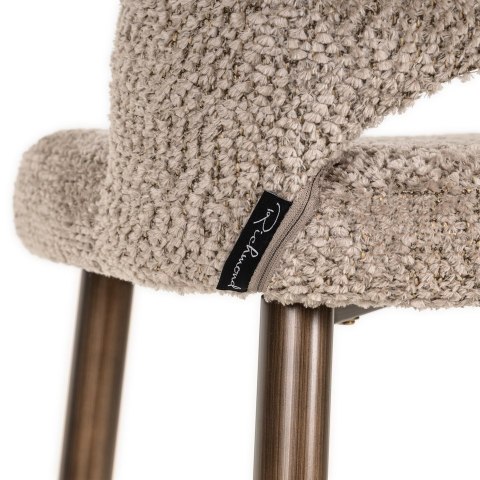 Richmond Interiors RICHMOND krzesło barowe DELPHINE 76 - trudnopalne