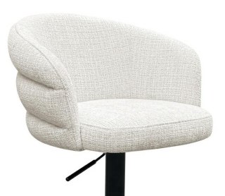 Richmond Interiors RICHMOND krzesło barowe NIKKI BISCOTTI obrotowe - trudnopalne