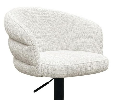 Richmond Interiors RICHMOND krzesło barowe NIKKI BISCOTTI obrotowe - trudnopalne