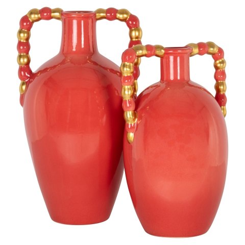 Richmond Interiors RICHMOND wazon DAVITA S pomarańczowy