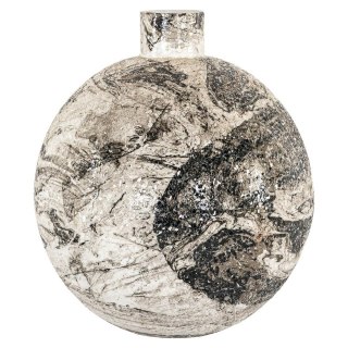 Richmond Interiors RICHMOND wazon DELISHA biały / czarny