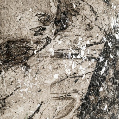 Richmond Interiors RICHMOND wazon DELISHA biały / czarny