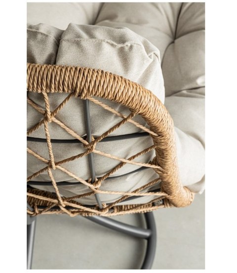 BIZZOTTO fotel obrotowy AZORES ARM szary