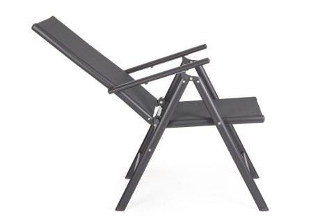 BIZZOTTO krzesło ogrodowe MICHIGAN ARM szare