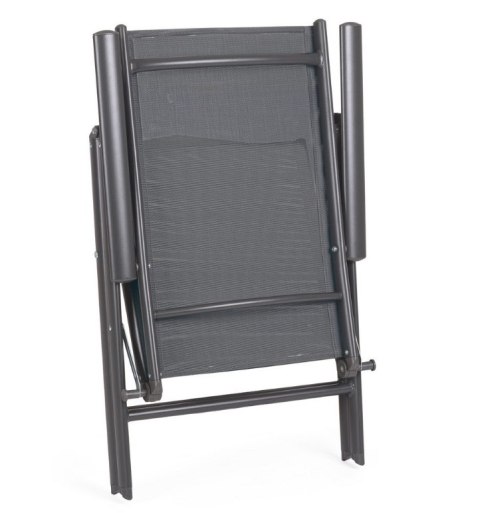 BIZZOTTO krzesło ogrodowe MICHIGAN ARM szare