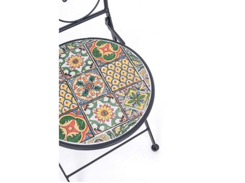 Bizzotto BIZZOTTO krzesło ogrodowe składane NAXOS czarne