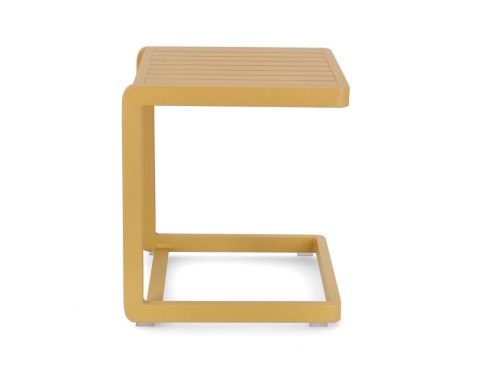 BIZZOTTO stolik ogrodowy KONNOR żółty