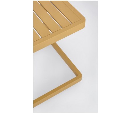 BIZZOTTO stolik ogrodowy KONNOR żółty