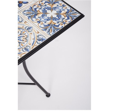 BIZZOTTO stolik ogrodowy MYKONOS czarny