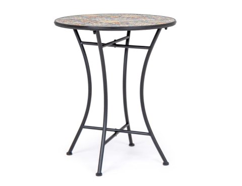 BIZZOTTO stolik ogrodowy NAXOS czarny