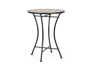 BIZZOTTO stolik ogrodowy SANTORINI czarny