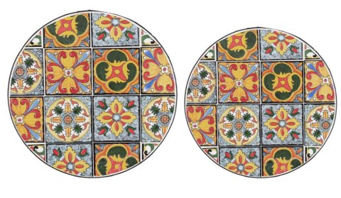 Bizzotto BIZZOTTO zestaw stolików kawowych NAXOS czarny