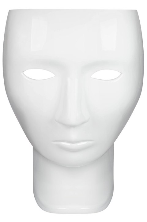 King Home Fotel NEMO FACE CHAIR biały - włókno szklane