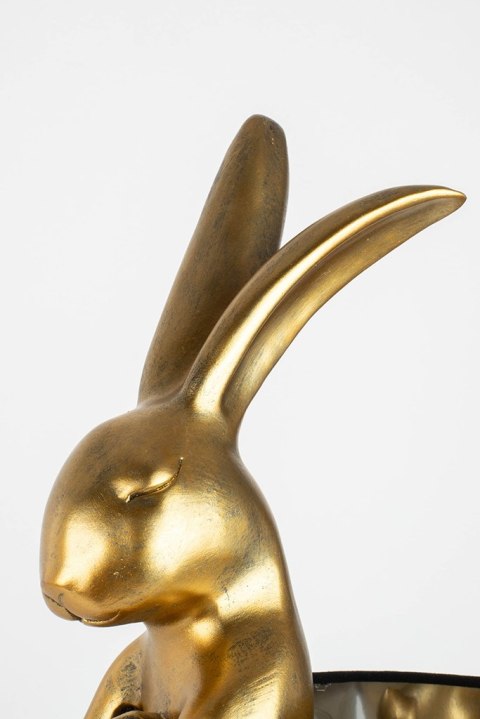 Kare Design KARE lampa stołowa RABBIT 68 cm złota / czarna