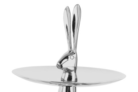 Kare Design KARE patera / etażerka BUNNY srebrna