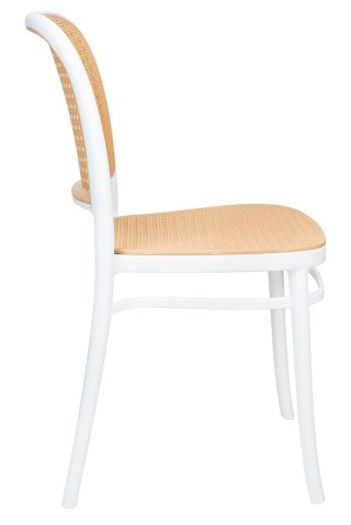 Krzesło WICKY białe - polipropylen