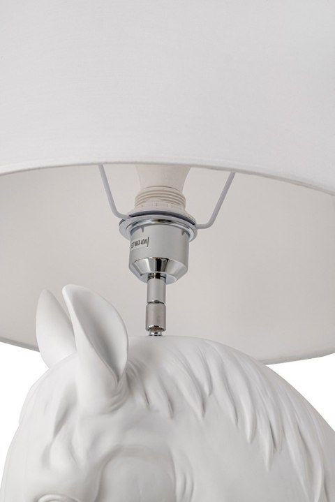 MOOSEE lampa podłogowa KOŃ HORSE STAND S biała - włókno szklane