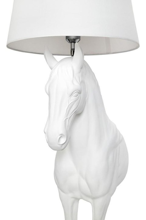 MOOSEE lampa podłogowa KOŃ HORSE STAND S biała - włókno szklane