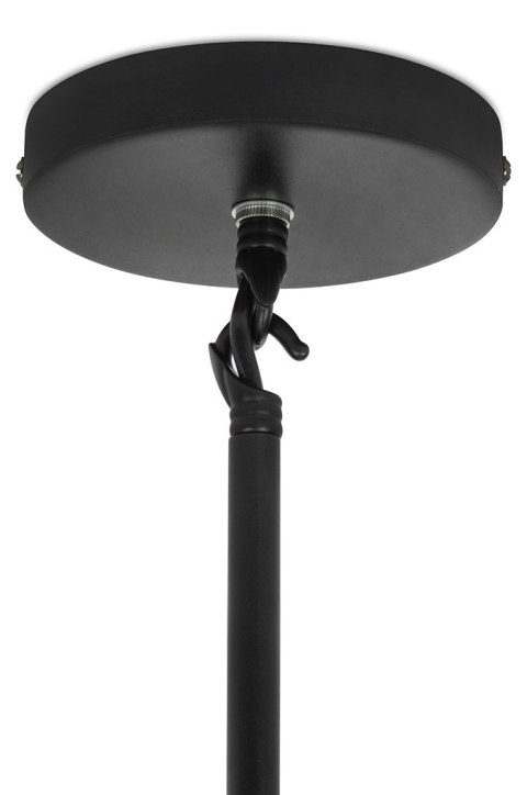 Moosee MOOSEE lampa wisząca CANDELABR 6 czarna