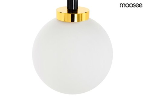 Moosee MOOSEE lampa wisząca COSMO LEVEL M - czarna, złota